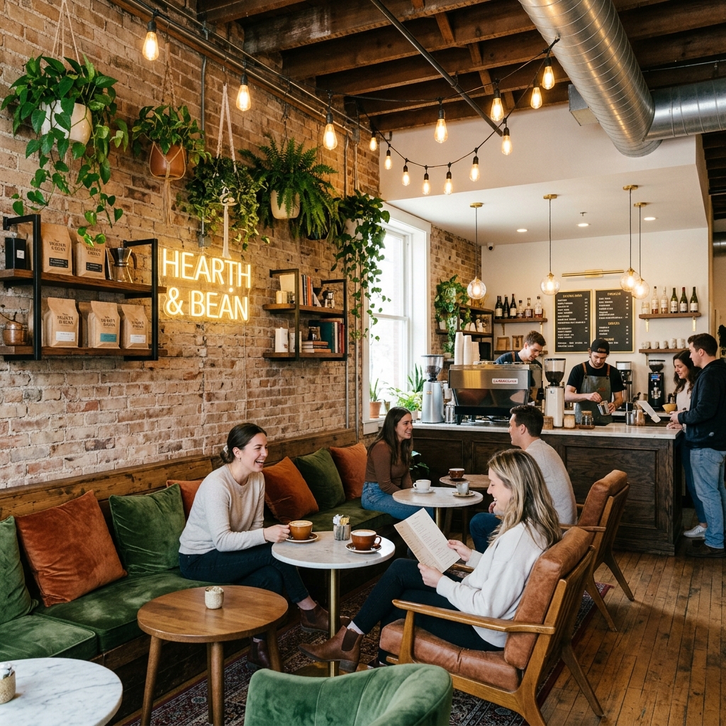 Cafe The Scoop Interior