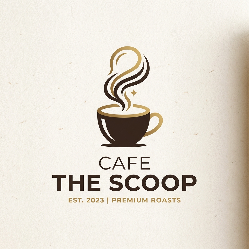 Cafe The Scoop Logo